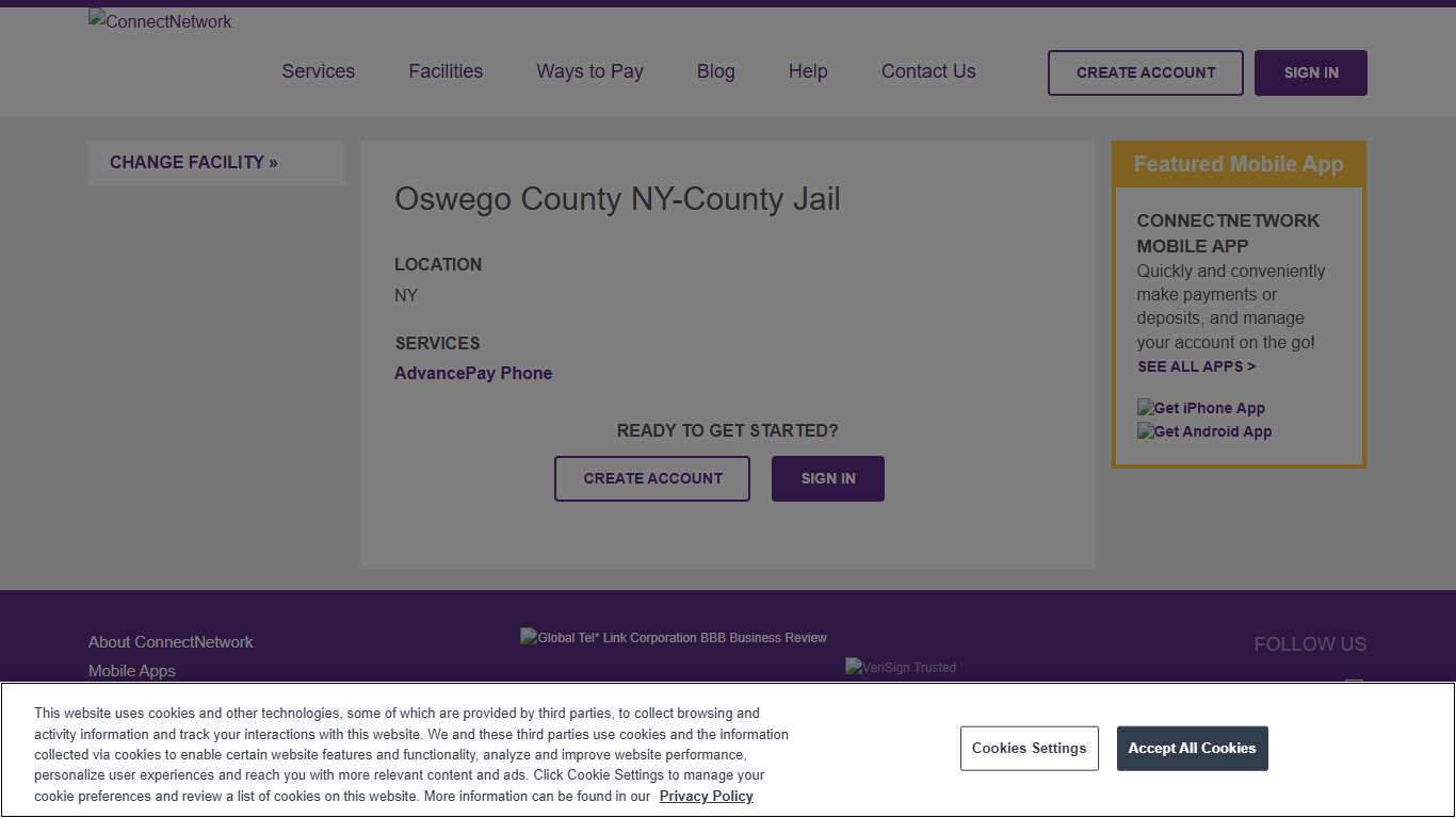 Oswego County NY-County Jail ConnectNetwork